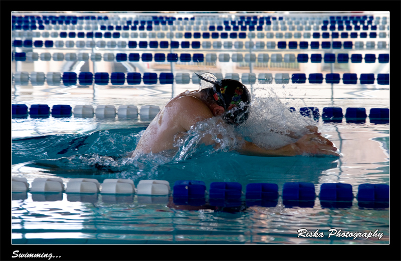 Swimming....
