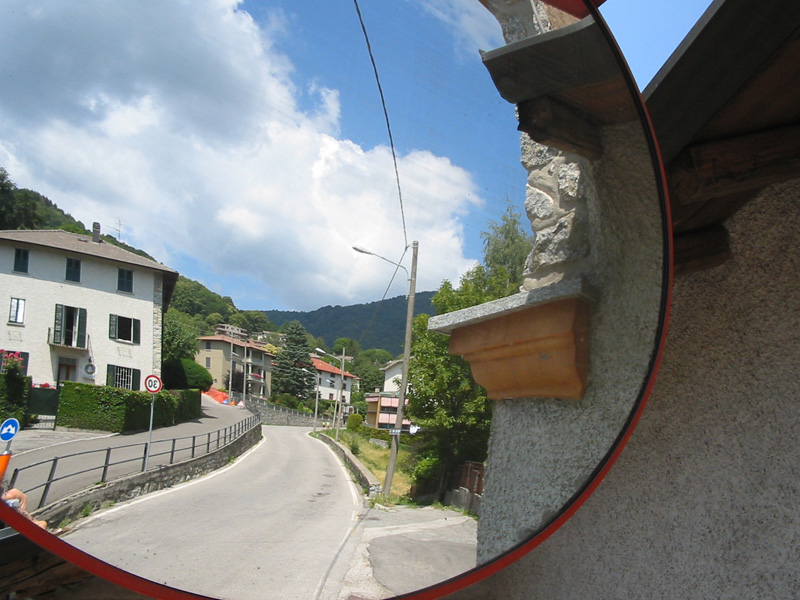 riflesso deformato