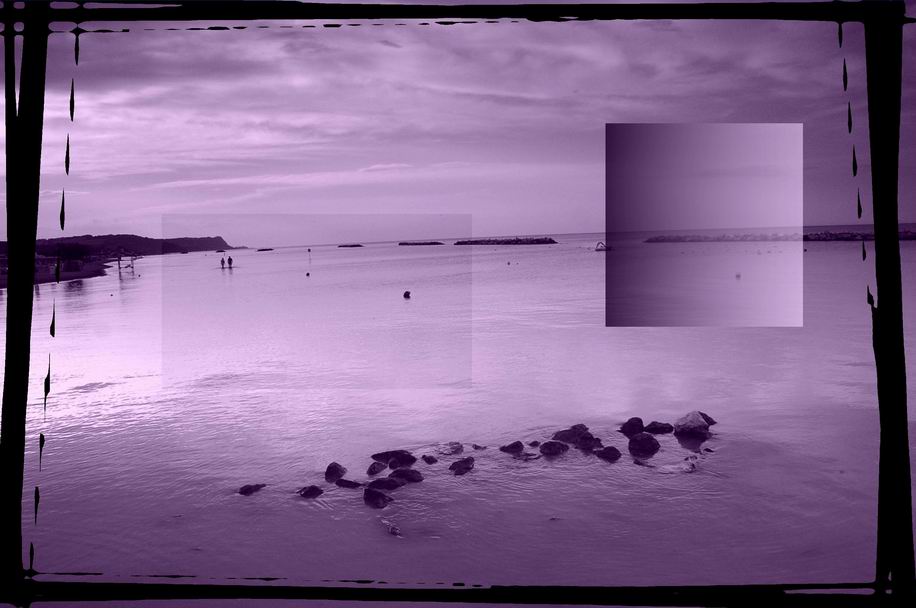 Walking in the sea