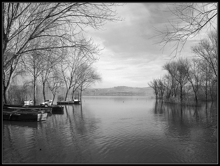 Dal ristorante del Lago di Chiusi