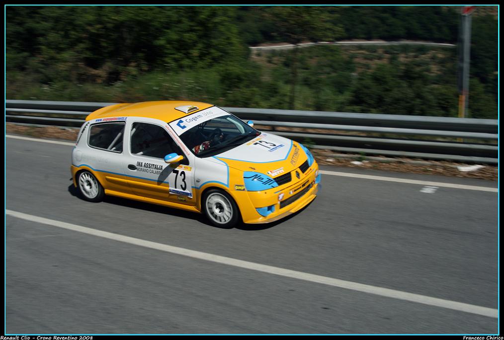 CronoScalata del Reventino - Ranault Clio Panning