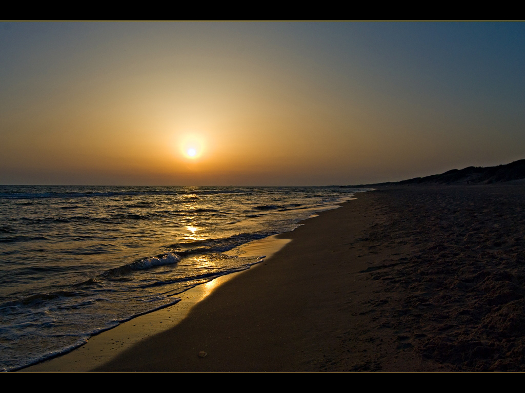 Tramonto dorato