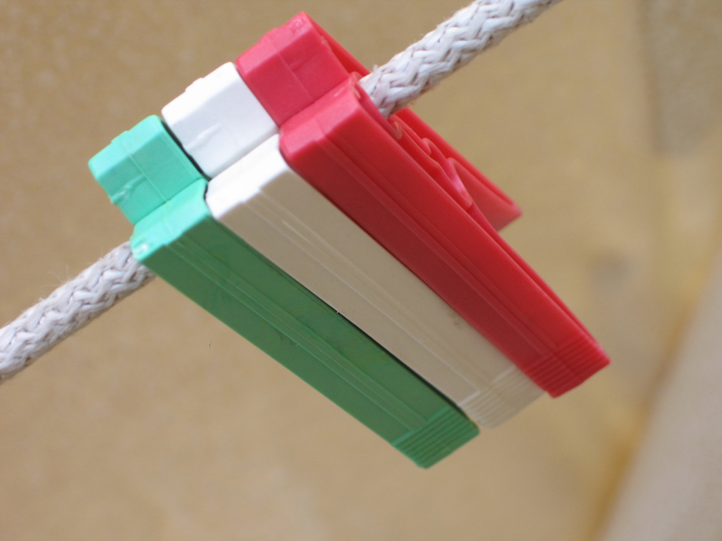 Mollette tricolori