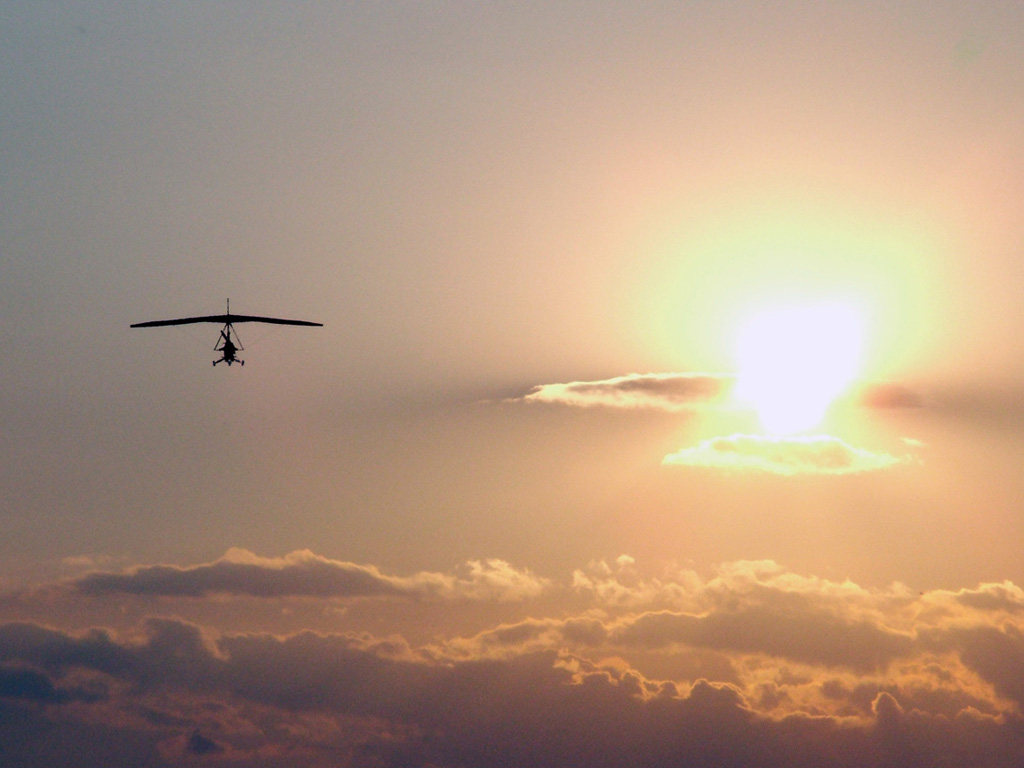 volo al tramonto 2