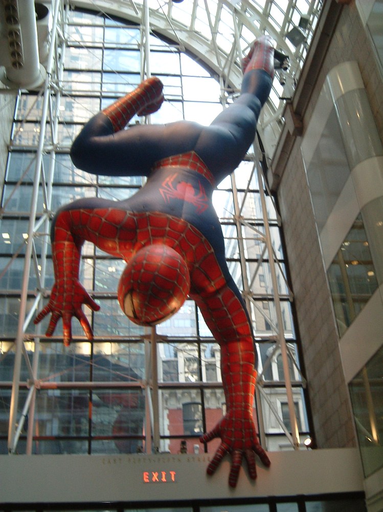 ..rubber spider down