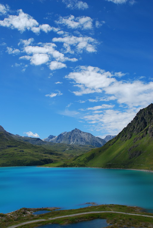 Un p di verde e un p di blu ...