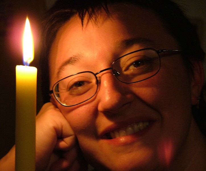 A lume di candela