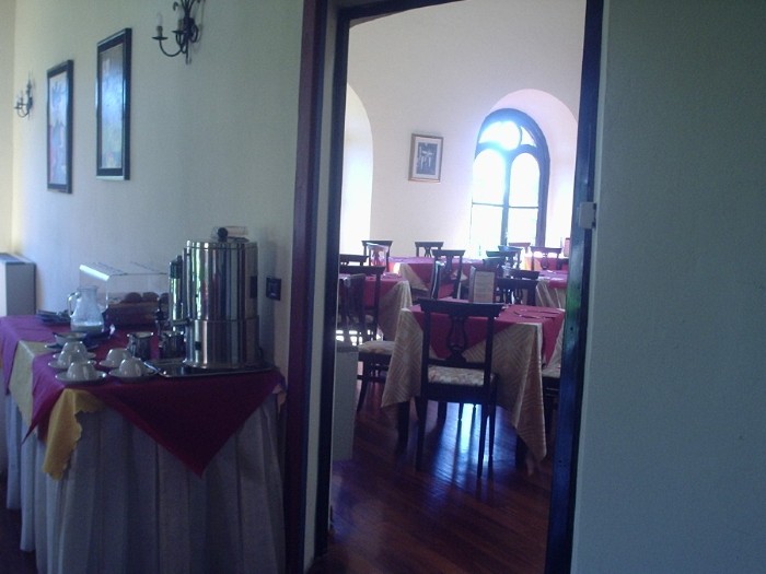 sala interna per colazione