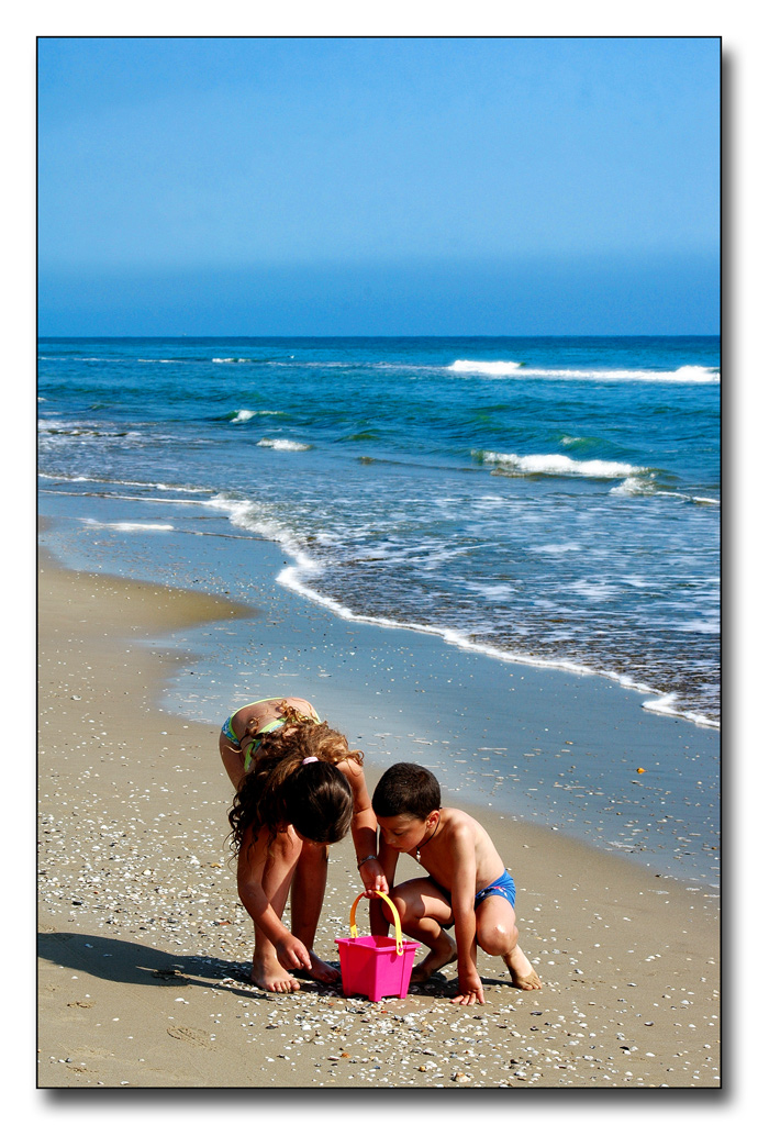 ...sulla spiaggia...