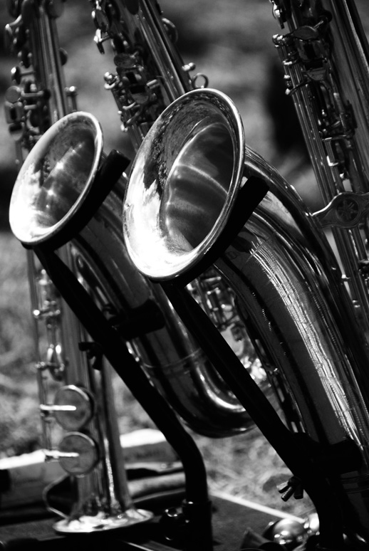 Sax in B&W
