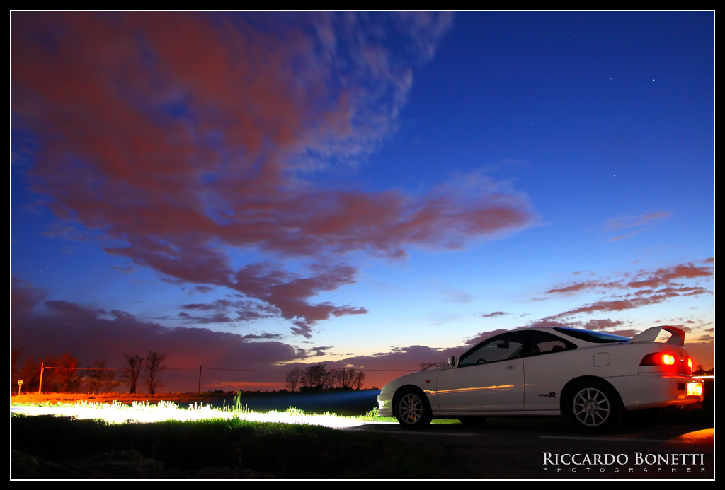 Integra al tramonto
