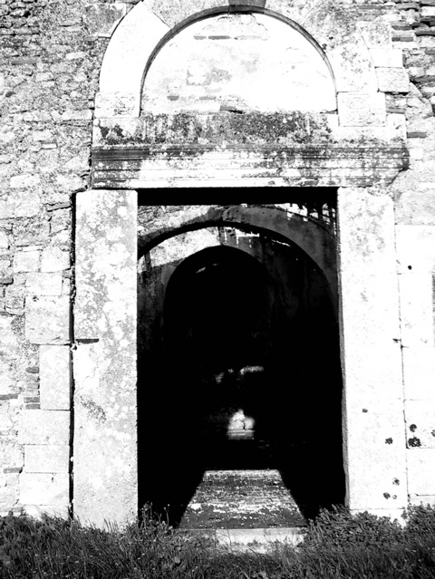 black door