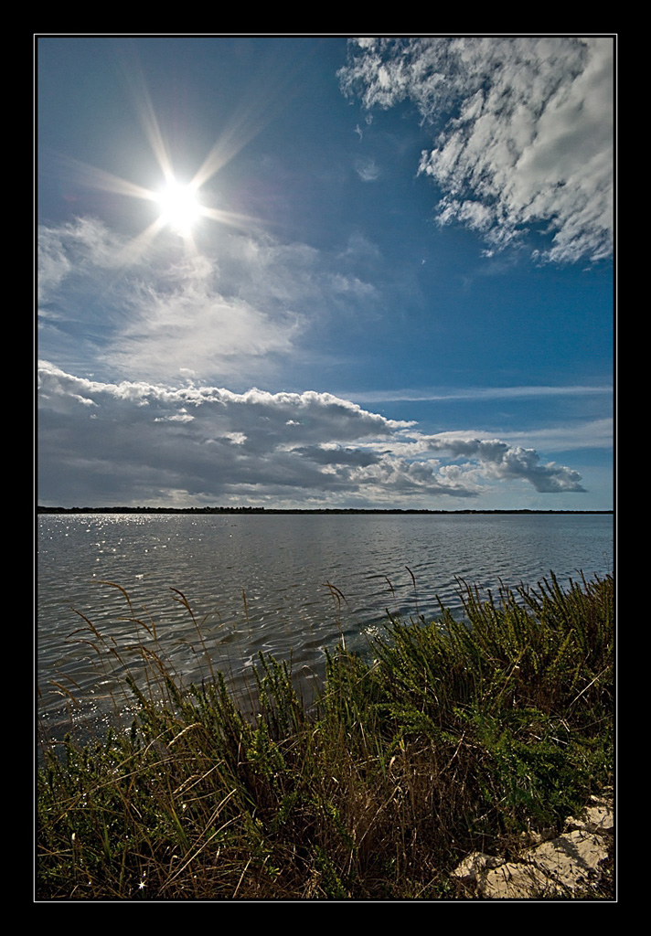 Sole sul lago
