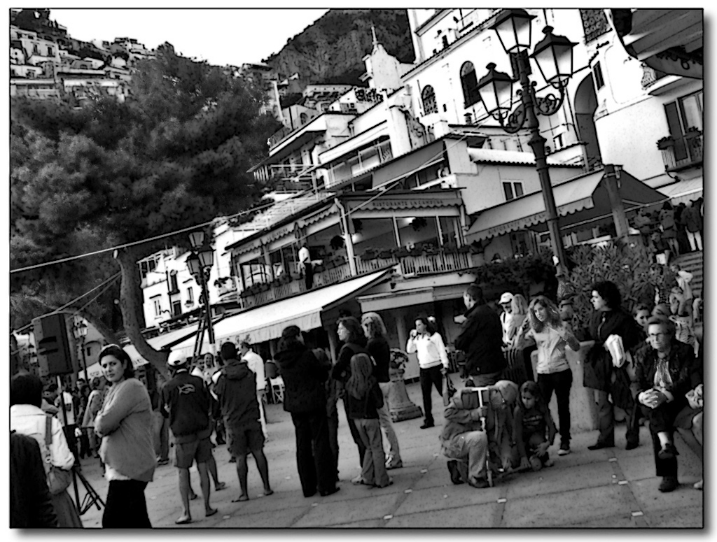 Positano Distratta (Black&White)