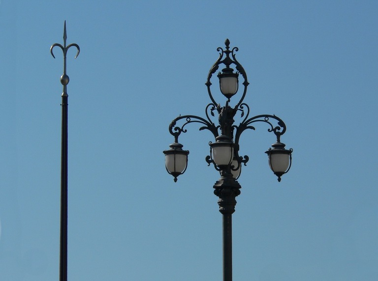 Lampioni a Trieste