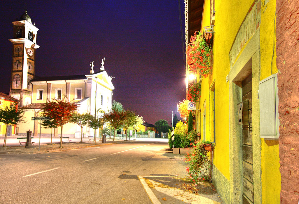 Gradella di notte