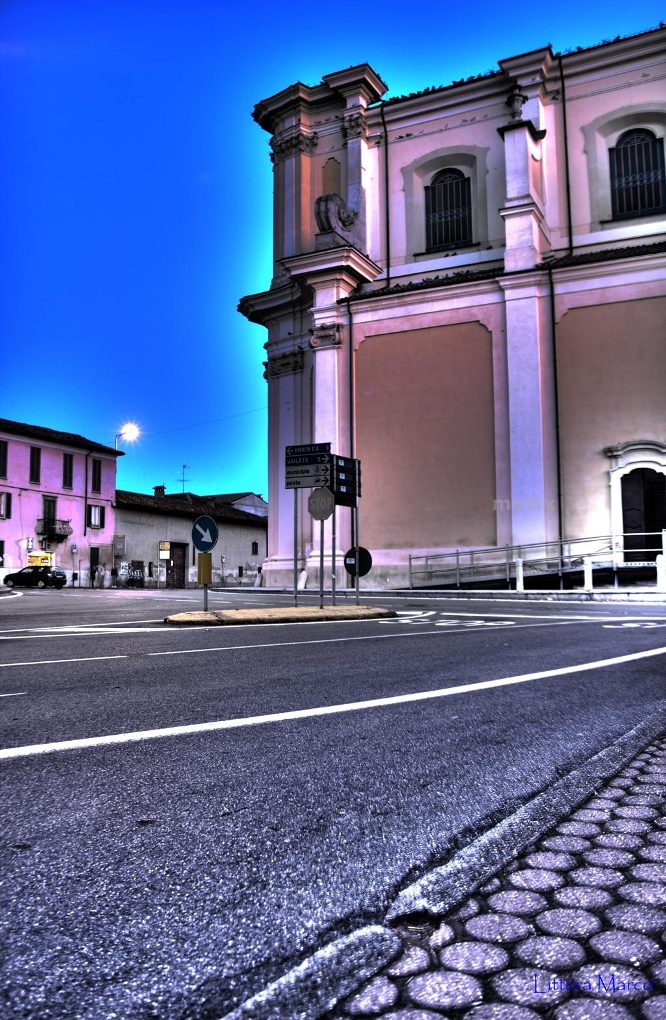 la chiesa dal basso