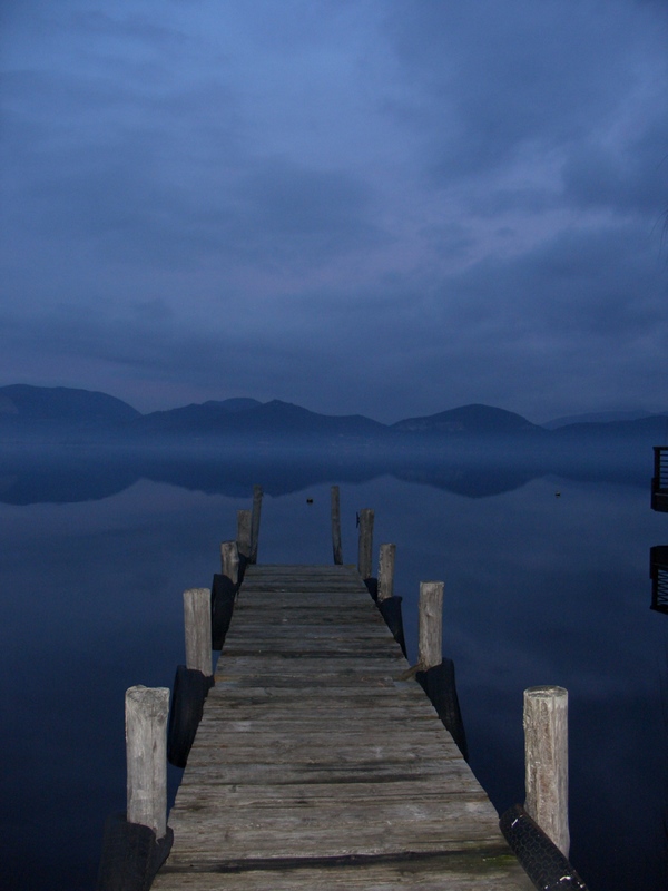 Pontile sul lago