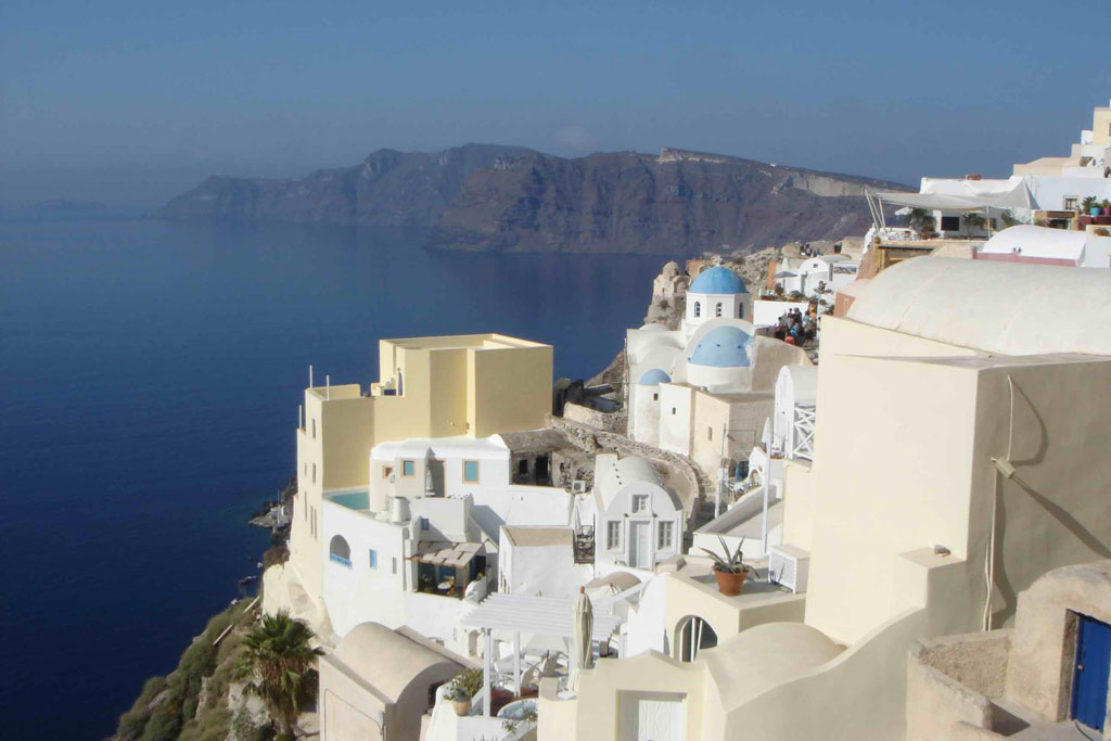 Mattina a Santorini