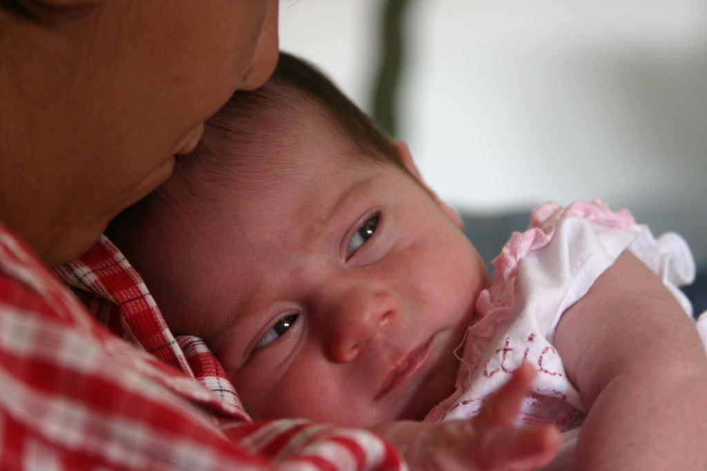 Giorgia con la mamma