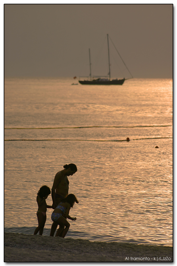 Al tramonto