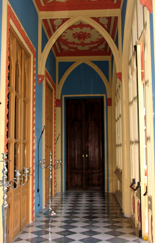 Entrata a Villa Serra