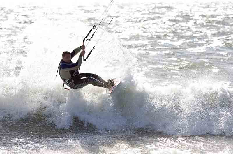 Kite sull'onda...