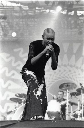 Live on stage