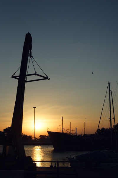 porto all'alba