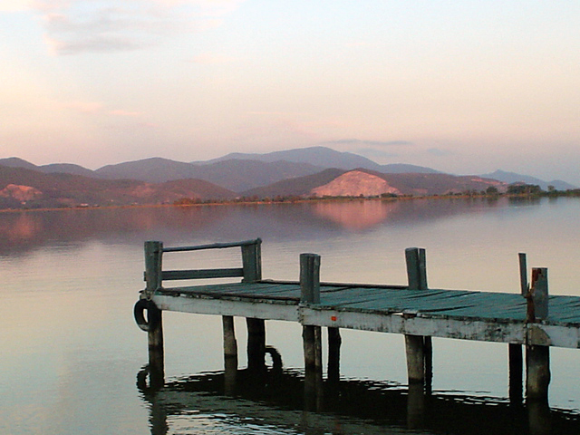 Pontile sul lago