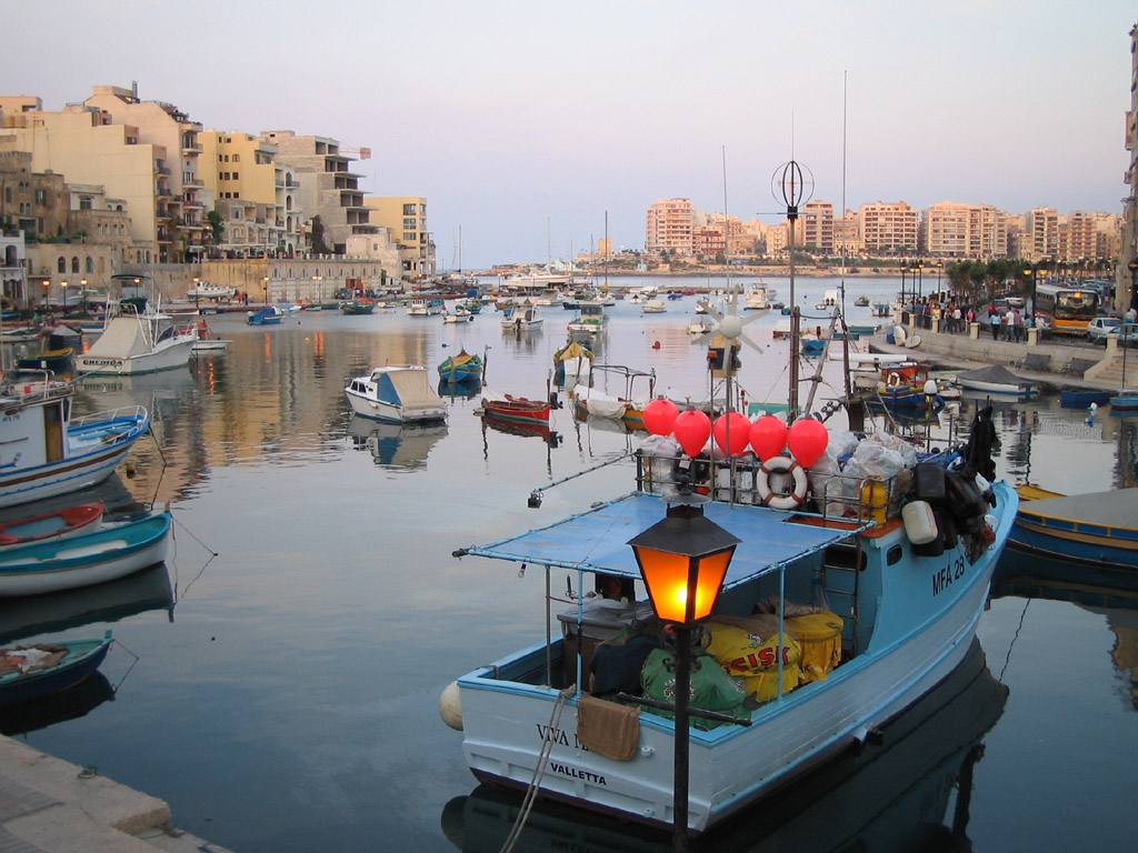 Malta, St. Julian's Bay
