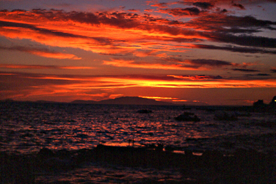 tramonto croato