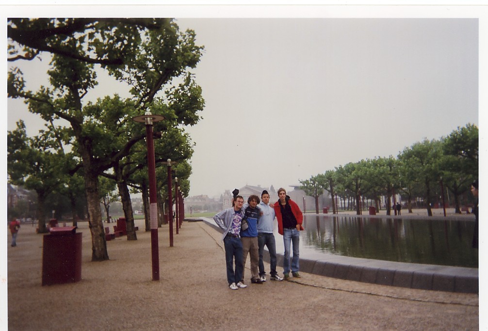 Il gruppo maschile ad Amsterdam