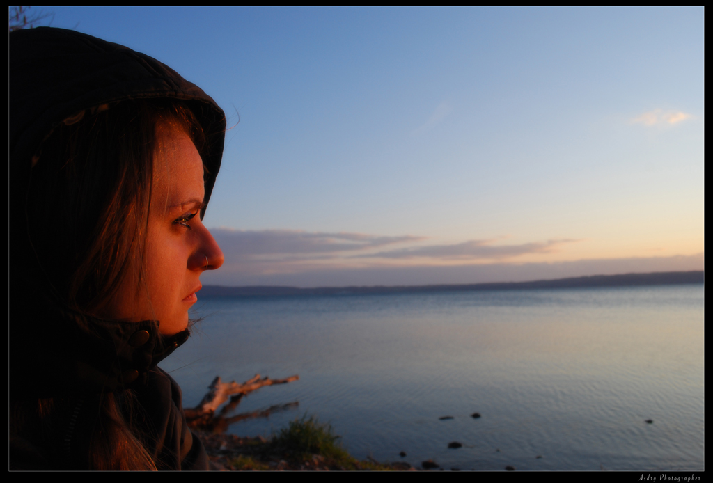 Looking The Sunset