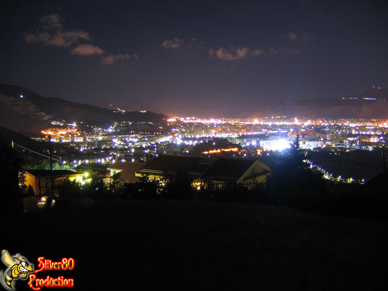 palermo in the night