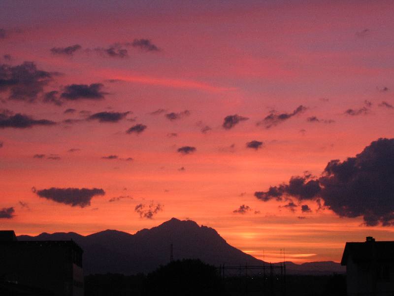tramonto a chieti