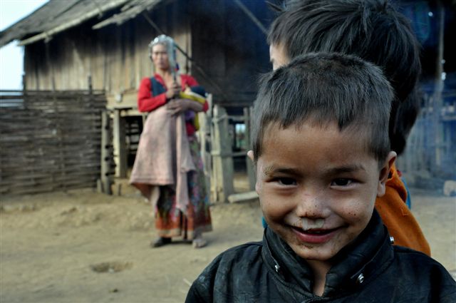 trib delle montagne (nord Laos)