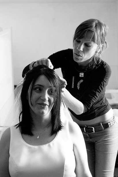 Preparazione della sposa