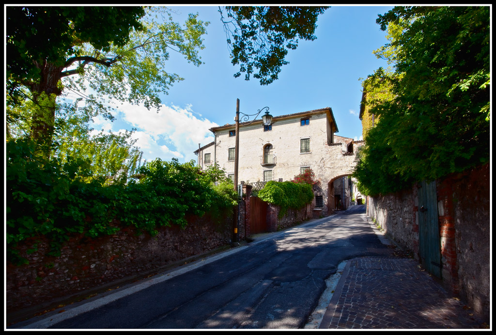 ...  entrando ad Asolo ....