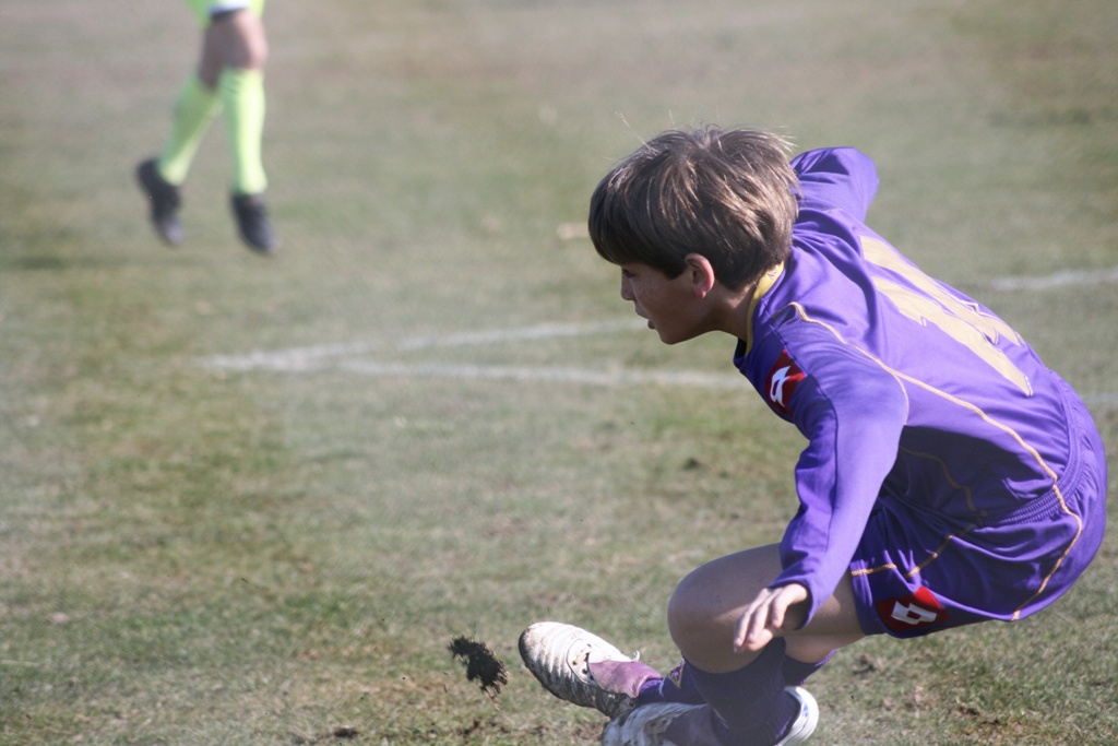 Alla partita di pallone
