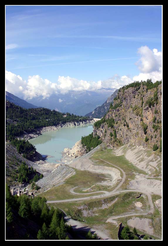 Paesaggi: ghiacciaio di Fellaria