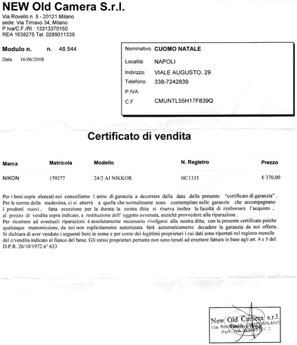 Scansione