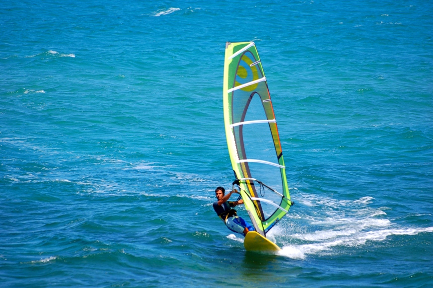 surfer in action