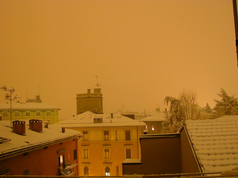 La luce della neve