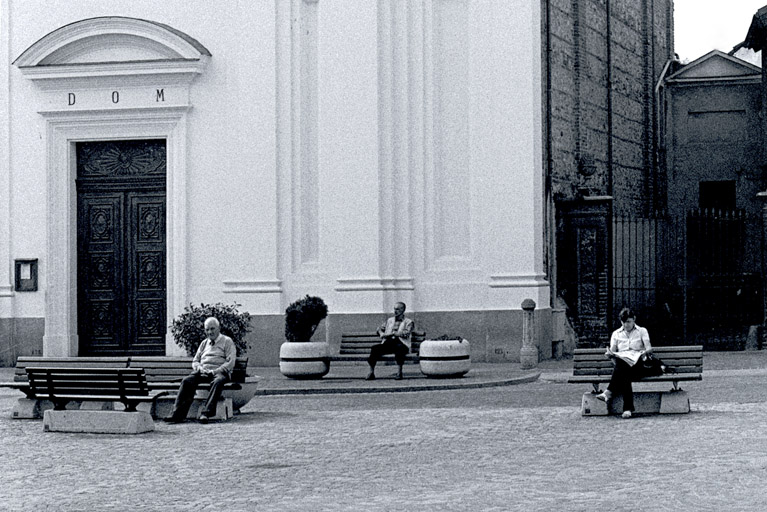 le tre panchine