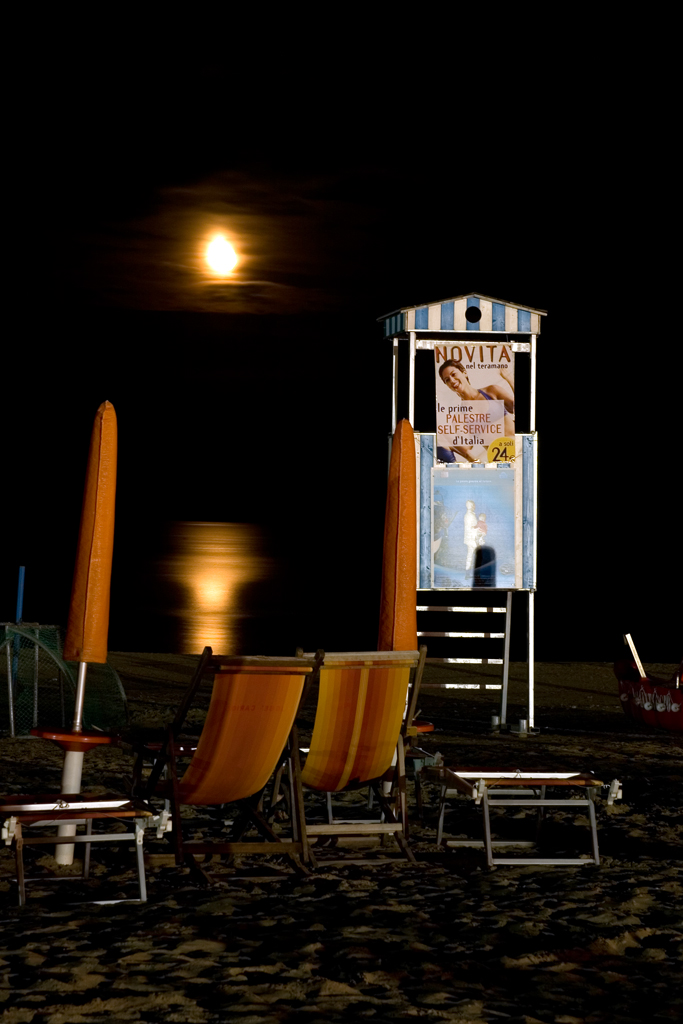 sulla spiaggia...