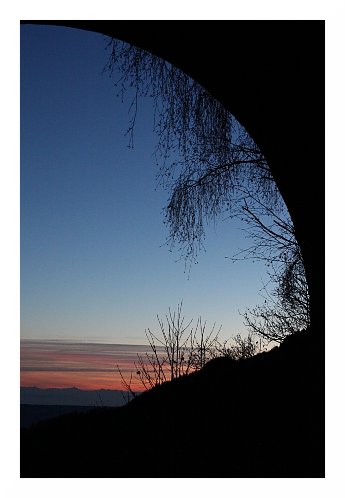 Arco al tramonto