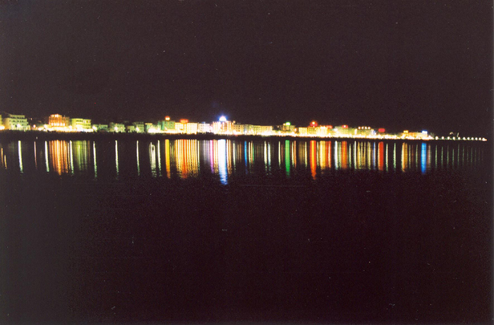 Lungomare di notte