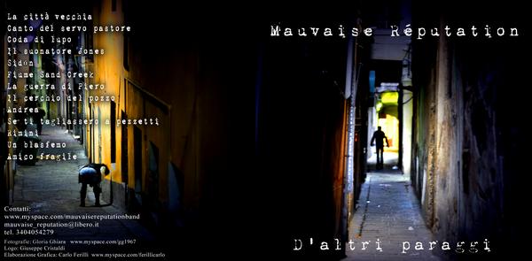cover cd Mauvaise Reputation/foto GloriaG