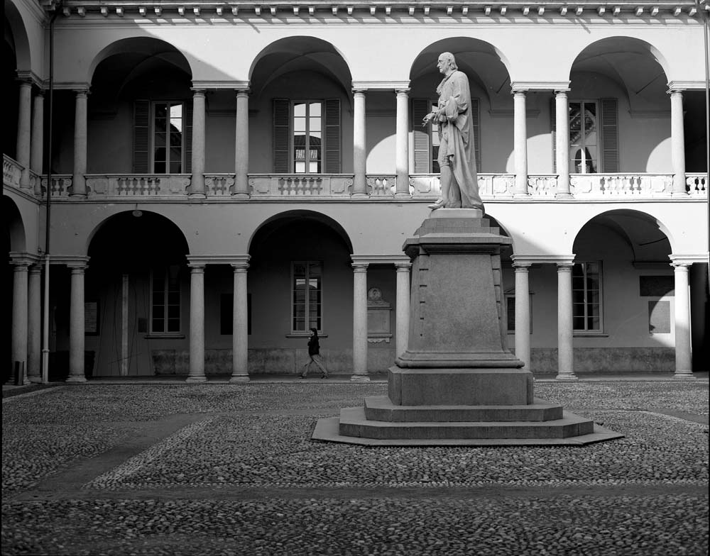 Cortile Statua